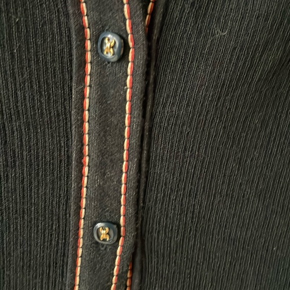 Vintage Japan black wool blend tiger print a line dress, size 2 - Picture 4 of 16